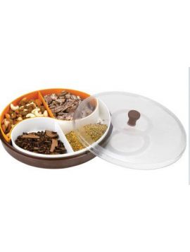Masala Spices Tray (2 Bowl)
