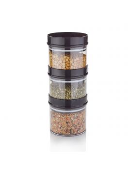 Crystal Food Container - 250ml(3Psc set)