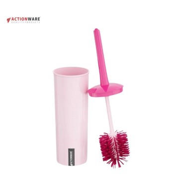 ROUND TOILET BRUSH WITH HOLDER
