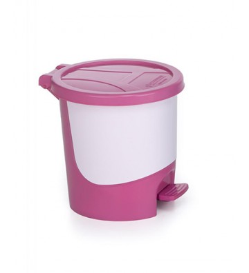 SILVER PADDLE DUSTBIN 5 Liter